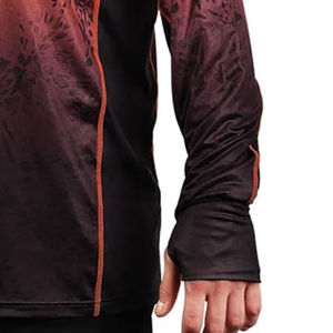 Sweat à capuche de pêche camouflage léger et ventilé personnalisé avec impression par sublimation de logo personnalisé UPF50 + Sun pour hommes Sweat à capuche à manches longues - Product Image 5