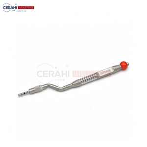 5 uds Manual Sinus Lift Osteotome Kit bayoneta puntas cóncavas implante Dental instrumentos quirúrgicos para procedimientos de elevación sinusal - Product Image 5