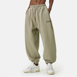 Venta al por mayor pantalones de chándal casuales personalizados para los hombres de alta calidad polar Joggers Gym Pantalones Hombres - Product Image 2