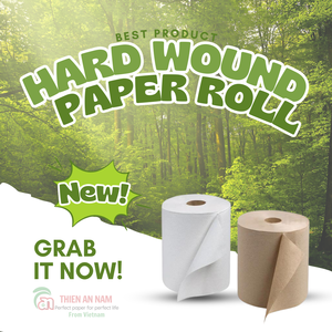1-Ply Virgin Wood Pulp Jumbo Toilet Tissue Hard Wound Premium Kitchen <b>Paper</b> Bamboo <b>Hand</b> <b>Towel</b> <b>Paper</b> Pack Type - Product Image 3