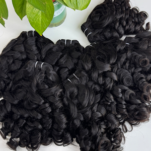Extensiones de Cabello Humano Rizado y Voluminoso de Camboya, Cabello Virgen Natural, Suministro del Fabricante para Compradores Globales - Product Image 2
