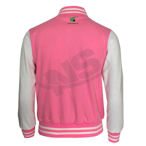 Dernière mode couleur unie Letterman veste pour hommes extérieur imperméable coupe-vent confortable léger personnalisé avant hiver - Product Image 2