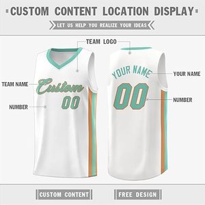Camisetas de baloncesto de moda para hombre, uniformes de equipo de diseño personalizado, tela de malla Reversible, proveedor OEM de alta calidad, venta al por mayor - Product Image 2