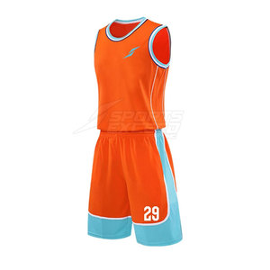 Nouveau style d'uniforme de basket-ball respirant à manches courtes avec un design classique et une fonction de séchage rapide pour hommes adultes - Product Image 1