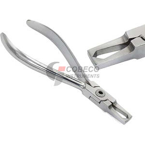 Pinzas Ortopédicas para Sujeción Ósea con Mecanismo de Bloqueo de Trinquete, Instrumentos Quirúrgicos de Acero Inoxidable para Reducción y Estabilización de Fracturas - Product Image 1