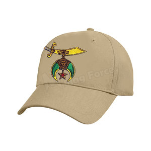 Sombrero Shriner de Alta Calidad, Personalizado con Bordado, Sombrero Fez de Terciopelo con Impresión Decorativa - Product Image 1