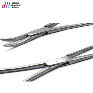 คีมหนีบกันยุงแบบโค้งตรงมีสแตนเลสคีมผ่าตัดขนาดเล็กโดย debonairii - Product Image 4