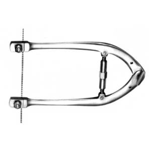 Arcs d'extension de haute qualité de 10 1/2 "et 6 1/4" Instruments chirurgicaux orthopédiques manuels en acier inoxydable pour des procédures précises - Product Image 4