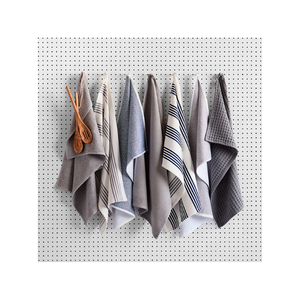 Customizable Handmade 100% Cotton Embroidered Solid Kitchen Towels <b>Biodegradable</b> Pack of Two Great for Modern Kitchens and Homes - Product Image 6