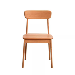 Silla de Comedor Moderna sin Brazos de Madera de Teca Maciza, Ajustable y Duradera, con Opciones Personalizables para Uso en el Hogar y Hoteles, Diseño Tradicional - Product Image 2