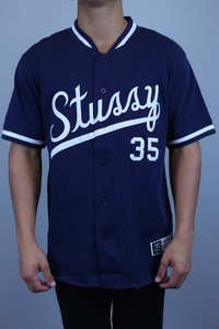 Maillots de baseball personnalisés avec grande broderie Vêtements de sport imprimés en sergé Tickle - Product Image 4