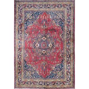 Tapis noué à la main de luxe, tendance pour la décoration des sols de la maison et des hôtels, fabriqué en coton et laine - Product Image 1