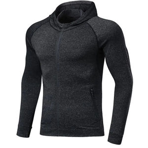 Sudadera con Capucha para Hombre, Diseño Sólido, Otoño, Compresión, Pesca, Tejido de Punto, Mangas con Estampado Personalizado - Product Image 6
