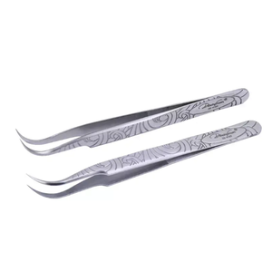 ชุดต่อขนตาแบบทำมือชุดต่อขนตาพร้อมที่ยึดขนตาและปิดผนึกด้วยแหนบกำจัดกาวขนตา - Product Image 2