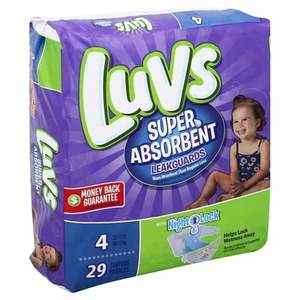 Pañales Luvs Ultra Leakguards Jacquard Dry Surface 100% Algodón de Alta Calidad para Bebés Talla 5, Paquete de 66 - Product Image 4