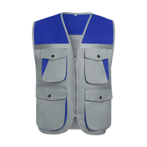 High Visibility Customizable <b>Worker</b> Safety Vests Factory Direct with Low MOQ Reflective Colorful Custom Logo Custom Safety Vest - Product Image 1