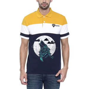 Camiseta Polo de Diseño Moderno con Estampado DTG de Color Sólido, Secado Rápido, Tela Suave, para Uso en Exteriores - Product Image 6