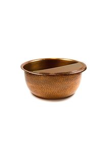 Bols de pédicure en cuivre fabriqués à la main de haute qualité avec une finition antique parfaite pour la maison et le salon - Product Image 3