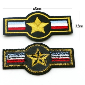 Qasaabco Patchs brodés personnalisés avec logo et fixation par épingle de sûreté – Badges uniformes OEM/ODM - Product Image 3