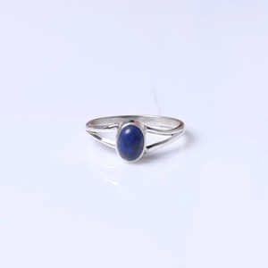 New Arrival Women's Eternity Vermeil <b>Ring</b> Solid 925 Sterling Silver Bezel Setting Natural Afghani <b>Lapis</b> <b>Lazuli</b> Gemstone Parties - Product Image 1
