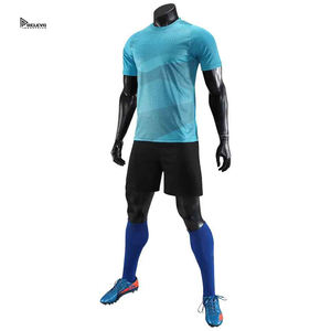 Conjuntos de Camisetas de Fútbol Personalizadas, Uniformes con Nuevo Diseño Unisex de Manga Corta, Impresión Automatizada, Corte Ecológico, Secado Rápido - Product Image 5