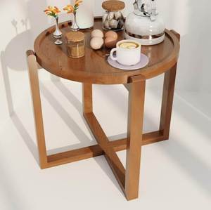 Top minimaliste Table basse en fer forgé Texture de marbre bureau de luxe maison salon meubles en bois divers pour Art déco - Product Image 5