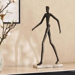 Sculpture en métal faite à la main à la mode dans des formes accrocheuses Chef-d 'œuvre artistique de luxe pour la maison ou le bureau - Product Image 5