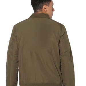 Chaqueta de Invierno Acolchada con Capucha y Logotipo Personalizado para Hombre y Mujer, Chaqueta Varsity Letterman, Venta al por Mayor, Súper Calidad, Color Negro Oscuro - Product Image 2