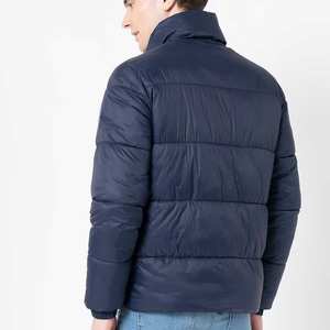 Vestes matelassées à fermeture éclair intégrale pour hommes, chaudes, légères, avec col montant pour les vêtements décontractés et actifs par temps froid, 2025 - Product Image 4