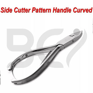 Coupe-ongles d'orteil en acier inoxydable de qualité supérieure forme droite coupe robuste pour ongles épais courbés podiatrie pince doigts - Product Image 3