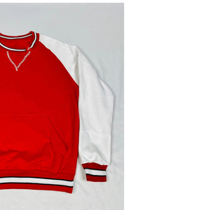 Sudadera Unisex Casual de Lana con Cuello Redondo, Diseño de Chenilla Estampada en la Parte Delantera, Lavado Ácido, Bordado 3D y Detalle de Manga Acanalado, Invierno 1913 - Product Image 2