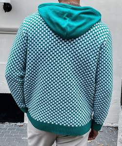 Customized 100% Cotton Hoodie Digital Tie-Dye Acid Wash 3D Embroidery Stonewashed Techniques OEM Service Front Placement - Product Image 3