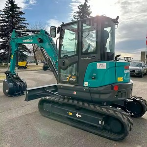Mini-excavatrice sur chenilles Sunward SW60UF, excavatrice compacte de 3,5 tonnes pour travaux de construction et agricoles - Product Image 4