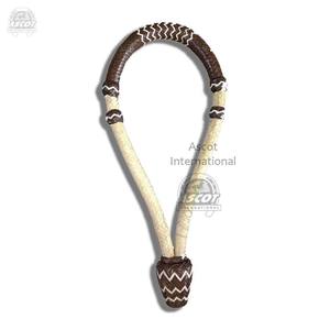 Bosal en cuir brut durable dans le style occidental accessoires de cheval faits à la main pour la vente en gros équestre - Product Image 4