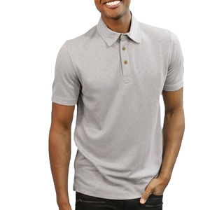 Meilleure Qualité Polo Tee-Shirt Pour Hommes de 100% Coton Logo Personnalisé Vente Chaude Faible QUANTITÉ MINIMALE DE COMMANDE Ensembles Qualité À L'exportation - Product Image 2