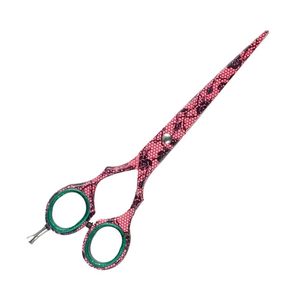 Tijera de corte de pelo de peluquero profesional hecha a medida 2024, tijera de corte de pelo de belleza de acero metálico 5,5 con punta de hoja afilada - Product Image 2