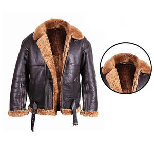2025 chaquetas de cuero profesionales personalizadas para hombres, calidad caliente, nuevo producto clásico transpirable con cuello levantado - Product Image 4