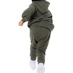 Chándal personalizado para niños, chándal cómodo de poliéster/algodón, transpirable, lavable, fácil de usar, chándal para niños de colores frescos - Product Image 5