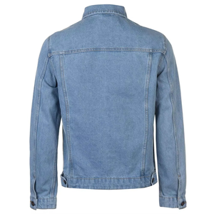 Chaqueta Vaquera de Hombre Estilo Urbano Vintage Personalizada, Ajuste Holgado, 100% Algodón, Transpirable, Ecológica, Chaqueta de Invierno al por Mayor - Product Image 3