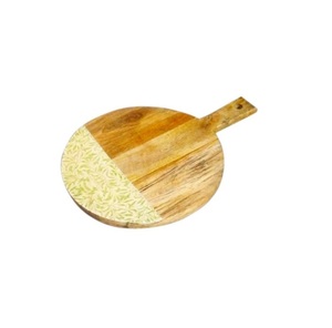 Planche à découper en bois antique de haute qualité avec poignée Designer bloc à découper en bois planche à découper en bois poli - Product Image 1