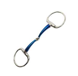 Nueva llegada de acero inoxidable Eggbutt Snaffle Horse Bit con rodillos de cobre fabricados por TARIQ MFG CO CE ISO - Product Image 5