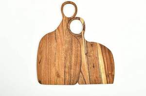 Tabla de cortar de madera de grano de extremo rectangular de tamaño personalizado, segura para verduras, corte de queso, utensilios de cocina para servir - Product Image 2