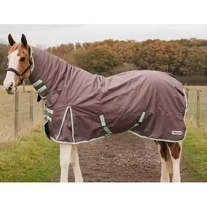 Tapis d'équitation personnalisés pour l'été et l'hiver, avec tissu extérieur en nylon et doublure en coton confortable - Product Image 4