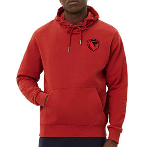 Men's High Quality 400gsm 100% Cotton Pullover Hoodie <b>Thick</b> <b>Fleece</b> Regular Fit Custom Plus Size Pocket Winter Eco-Friendly - Product Image 4