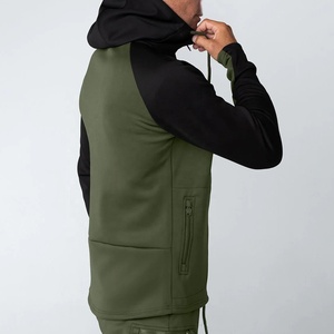 Alta calidad de los hombres de moda Casual Wear Gym Hoodies Venta al por mayor Fitness Hoodies Algodón transpirable Gym Hoodies - Product Image 4