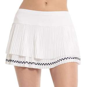 Blanc femmes décontracté Tennis entraînement séchage rapide Stretch Performance Sportswear confortable respirant jupes légères - Product Image 1