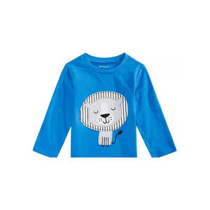 T-shirt con stampa di leoni blu First Impressions per bambini piccoli, taglia 2T, realizzata in comodo tessuto jersey - Product Image 2