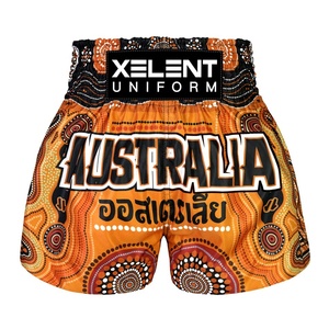 Pantalones cortos de entrenamiento MMA Trunks Classic Muay Thai Shorts para hombres Mujeres Boxeo Kickboxing e Shorts Ropa deportiva OEM Artes marciales - Product Image 1