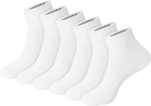 Socks52สีขาวธรรมดาโพลีเอสเตอร์ %, ผ้าฝ้าย46%, ผ้าสแปนเด็กซ์2% - Product Image 2