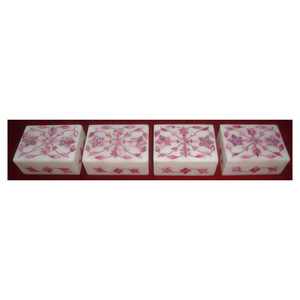 Amezing Crafted MOP Inlay <b>Floral</b> Design Marble Box Mother Of Pearl Shell Inlay <b>Boxes</b> For Marble Inlay Jewelry Gifts <b>Storage</b> Box - Product Image 1